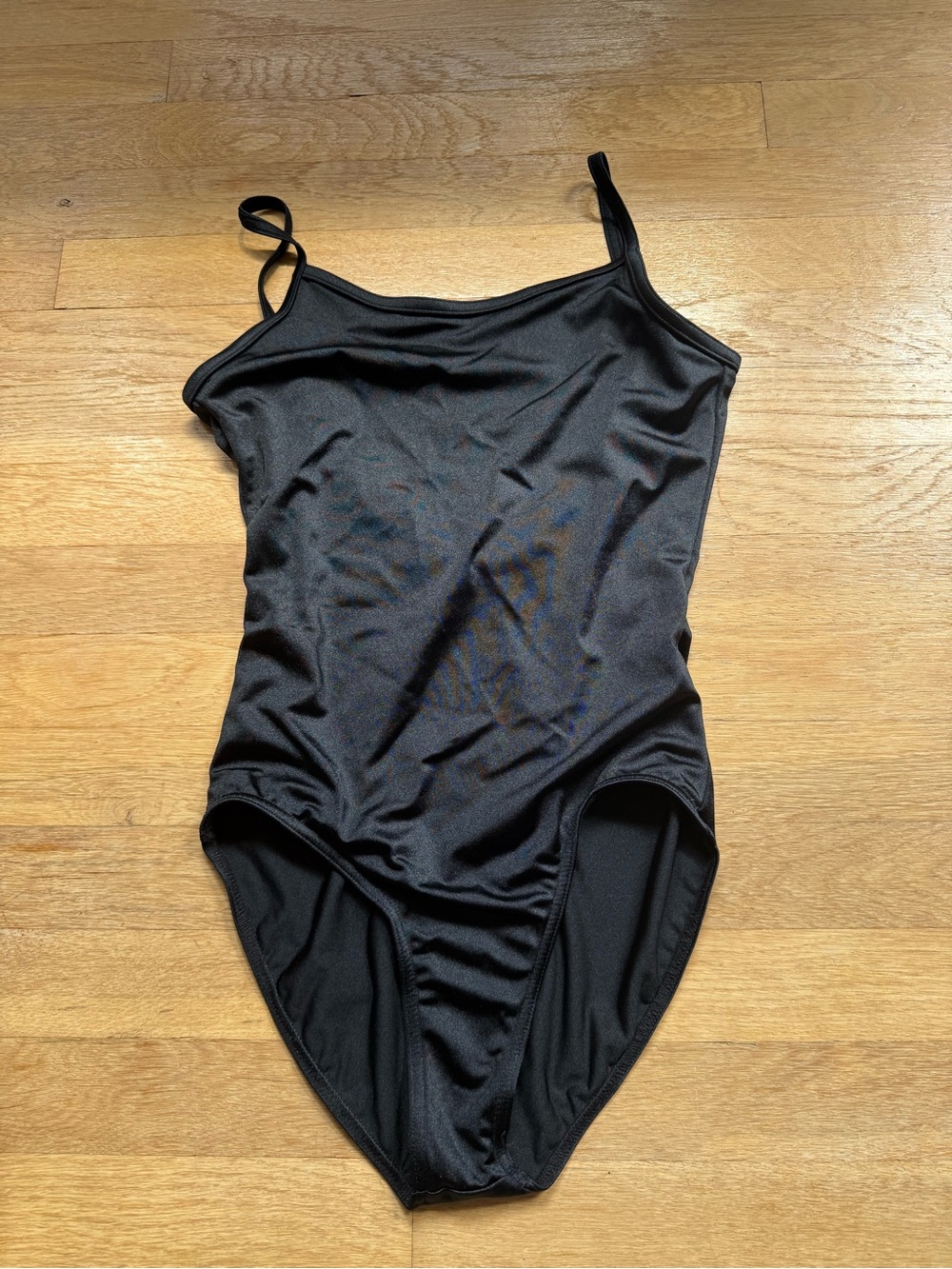 Weissman Black Camisole Leotard Size SA